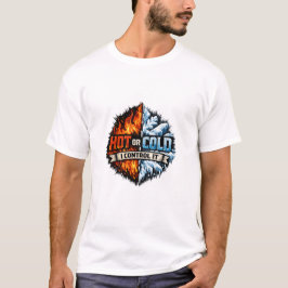 Warm of Koud Ik Beheer Het HVAC T-shirt