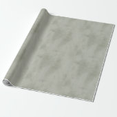 Warm Olive Green Christmas Cadeaupapier (Uitgerold)