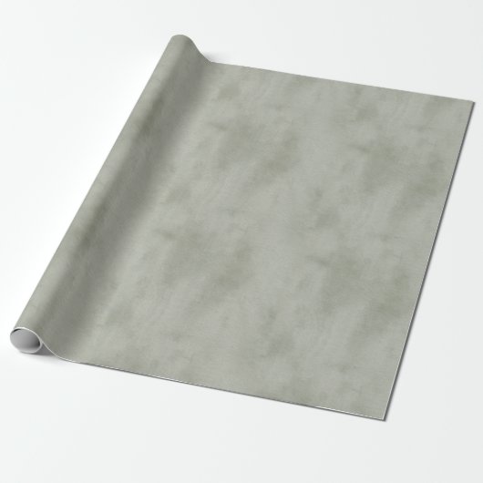 Warm Olive Green Christmas Cadeaupapier (Uitgerold)