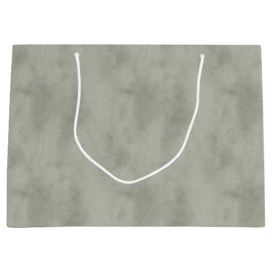 Warm Olive Green Christmas Groot Cadeauzakje (Voorkant)