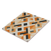 Warm omhelzen abrikoos gradiënt harmonie tegeltje (Zijkant)