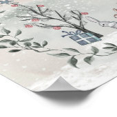 Warm omhoog bij de warme chocoladebar poster (Hoek)