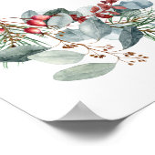 Warm omhoog bij de warme chocoladebar poster (Hoek)