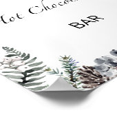 Warm omhoog bij het Poster van de warme chocoladeb (Hoek)