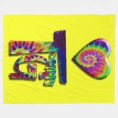 Warm op met Tommy! Fleece Deken (Voorkant (Horizontaal))