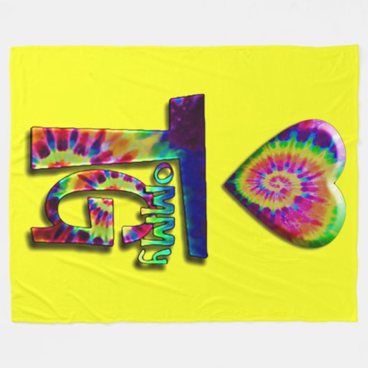 Warm op met Tommy! Fleece Deken (Voorkant (Horizontaal))