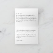 Warm Oranje Tangerine Flair Hartelijk dank ©AH2008 Bedankkaart (Binnen)