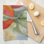 Warm Peaches Theedoek (Quarter Fold)