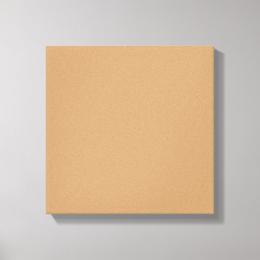 Warm perzik canvas kunst | Minimalistische huisdec (Voorkant)