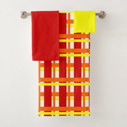 Warm Pset Bath Towel Set Bad Handdoek (Insitu)