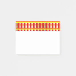 Warm Pset Post-it® Notes