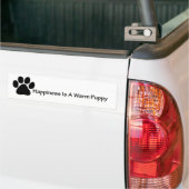 Warm Puppy Bumpersticker (Op Truck)