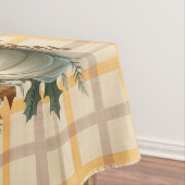 Warm Red and Orange Farmhouse Thanksgiving Tafelkleed (Voorbeeld)