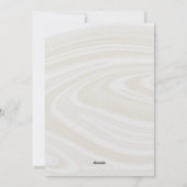 Warm Red Gold Star Flat Holiday Card Feestdagenkaart (Achterkant)