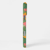 Warm Retro Floral Seamless Pattern iPhone Hoesje (Rechterkant)