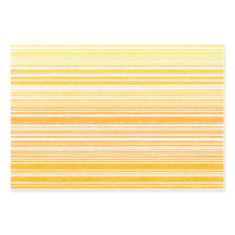 Warm Retro Waterverf Stripes in mosterdgeel