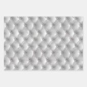 Warm rood Bourgogne Faux Velvet Inpakpapier Vel (Voorkant 3)