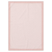 Warm Roos Gold Check Tafelkleed voor Dining (Voorkant)