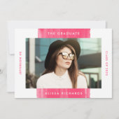 Warm roze | Fotogradatiepartij Kaart (Voorkant)