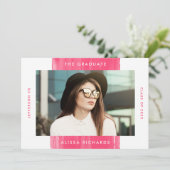 Warm roze | Fotogradatiepartij Kaart (Staand voorkant)