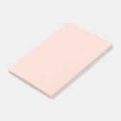 Warm roze licht puntenraster notities post-it® notes (Schuin)