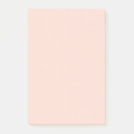 Warm roze licht puntenraster notities post-it® notes
