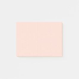 Warm roze licht puntenraster Post-it Notes