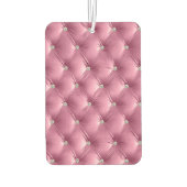 Warm Roze Nepfluwelen Stof Luchtverfrisser (Achterkant)