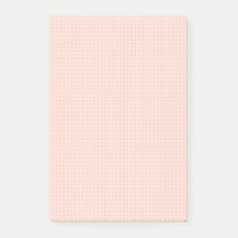 Warm roze puntenraster donkerder Post-it notities Post-it® Notes
