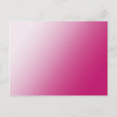  warm roze verloop Briefkaart (Voorkant)