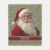 Warm  Santa Claus Gooi Deken (Voorkant)