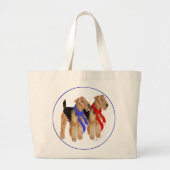 Warm Scarves Grote Tote Bag (Voorkant)