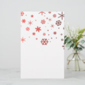 Warm Snow Briefpapier (Staand voorkant)