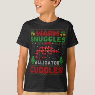 Warm Snuggles en Alligatorkegels T-shirt