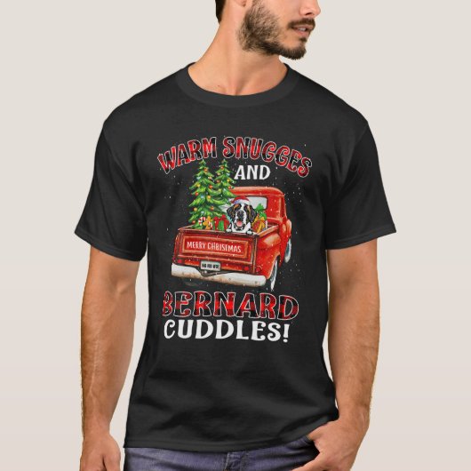 Warm Snuggles en Bernard Cuddles Truck Tree Chris T-shirt (Voorkant)