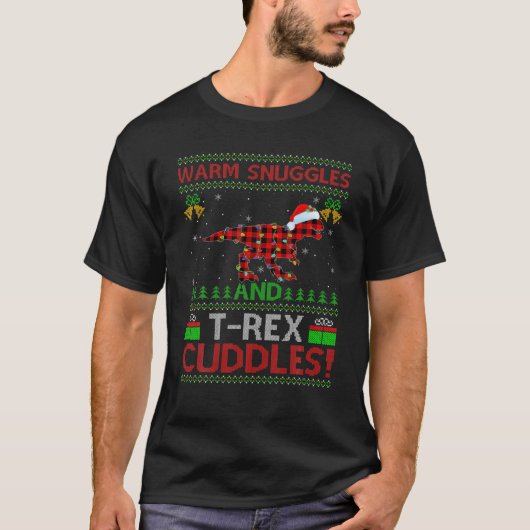 Warm Snuggles en rex-peuters, lomp kerstmis T-shirt (Voorkant)