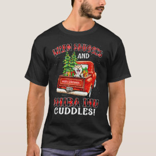 Warm Snuggles en Shiba Inu Cuddles Truck Chr. T-shirt