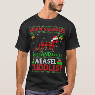 Warm Snuggles en Weasel Cuddles Ugly Weasel Chris T-shirt