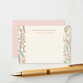 Warm Sprigs Geslacht  Ouderlijk advies Kaart