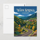 Warm Springs VS Briefkaart (Voorkant / Achterkant)