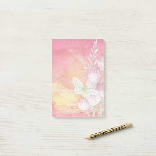 Warm Springtime Post it notes (Op bureau)