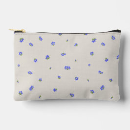 Warm Stone Japanese Gentian Floral Pattern Etui