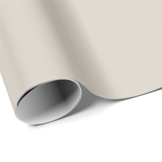 Warm Stone Neutrale Effen Cadeaupapier (Rol Hoek)