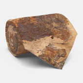 Warm Stone Wall Structure Photo Stropdas (Opgerold)