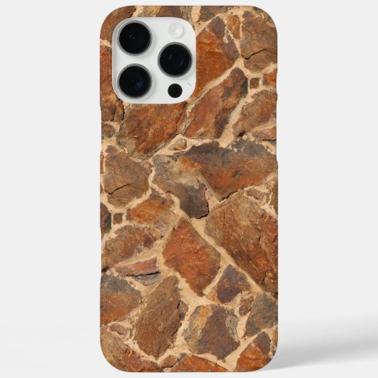 Warm Stonewall Pattern Golden Case-Mate iPhone Case (Achterkant)