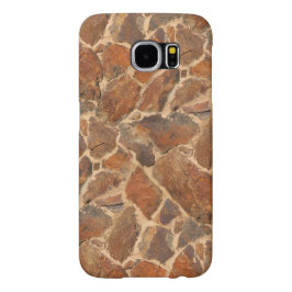 Warm Stonewall Pattern Golden iPhone 16 Pro Max Hoesje