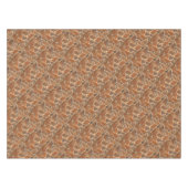 Warm Stonewall Pattern Golden Tafelkleed (Voorkant (Horizontaal))