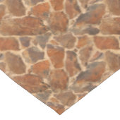 Warm Stonewall Pattern Golden Tafelkleed (Gekanteld)