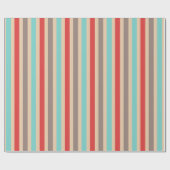 Warm Stripes Cadeaupapier (Vlak)