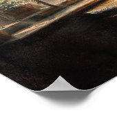 Warm Sunlight in Heirloom Kitchen Window Poster (Hoek)